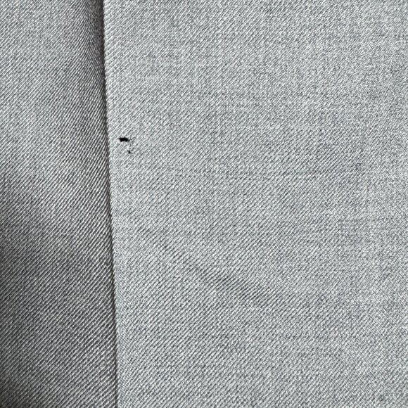 L.L. Bean Men’s 40W Gray Wool Dress Pants Comfort Waist Flat Front - Picture 7 of 14